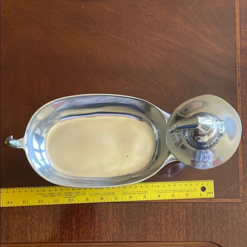 Dachshund oval  Serving Dish with Witch Hat
